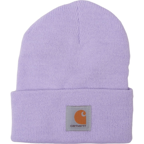 Carhartt Accessories - Carhartt Unisex Lavender Purple Knit Cuffed Beanie NEW